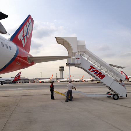 Escada de Passageiros Rebocável